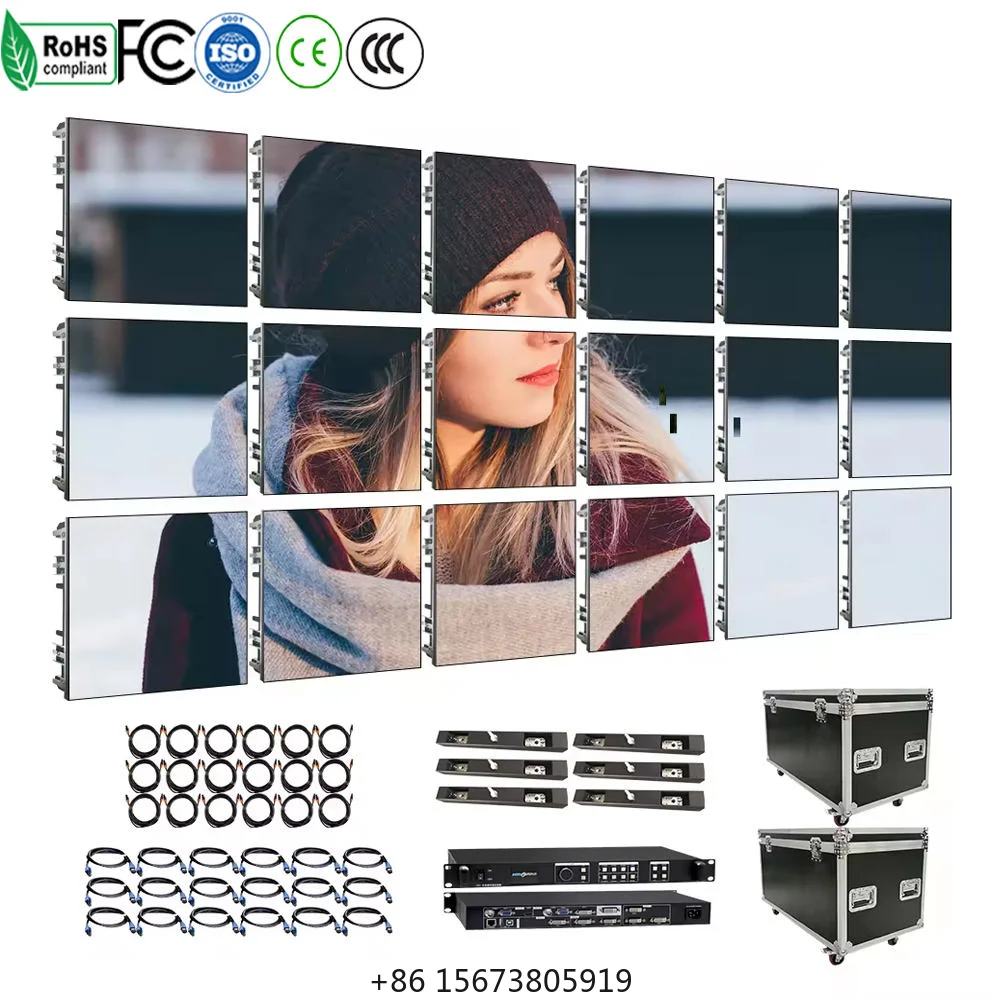 

Светодиодный панельный дисплей для помещений и улицы P2.6 P3.91 P4.81, LED-экран для рекламы, мероприятий, аренды, свадеб