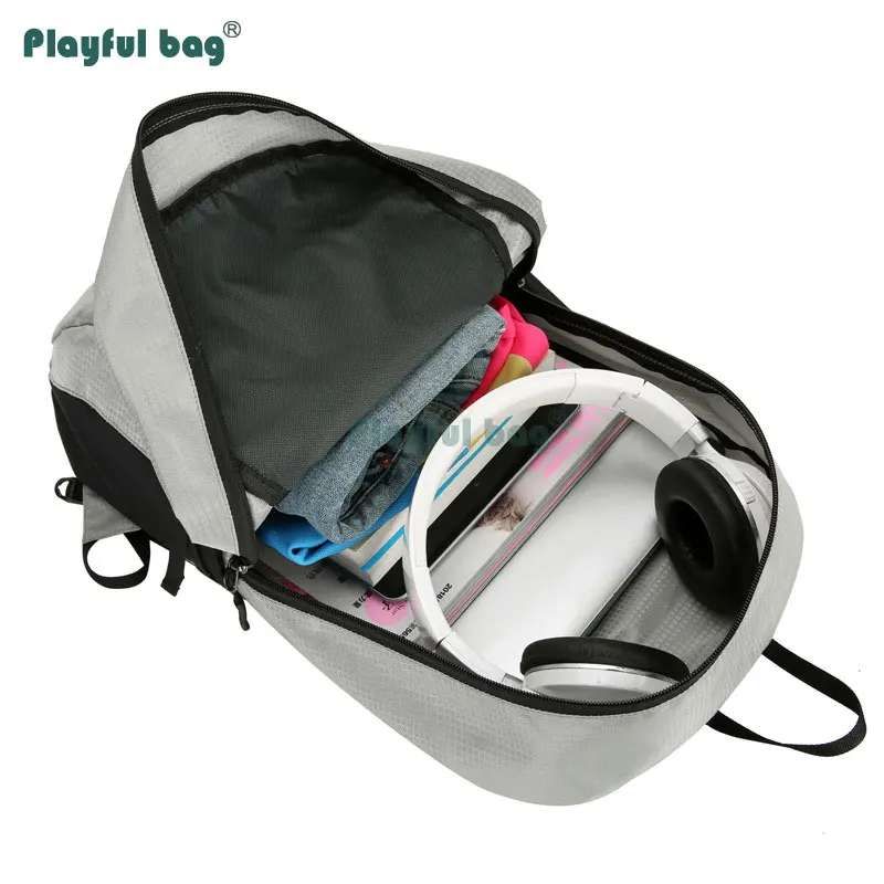 Mochila plegable impermeable – Ultraligera para escalada y viaje - imagen 5