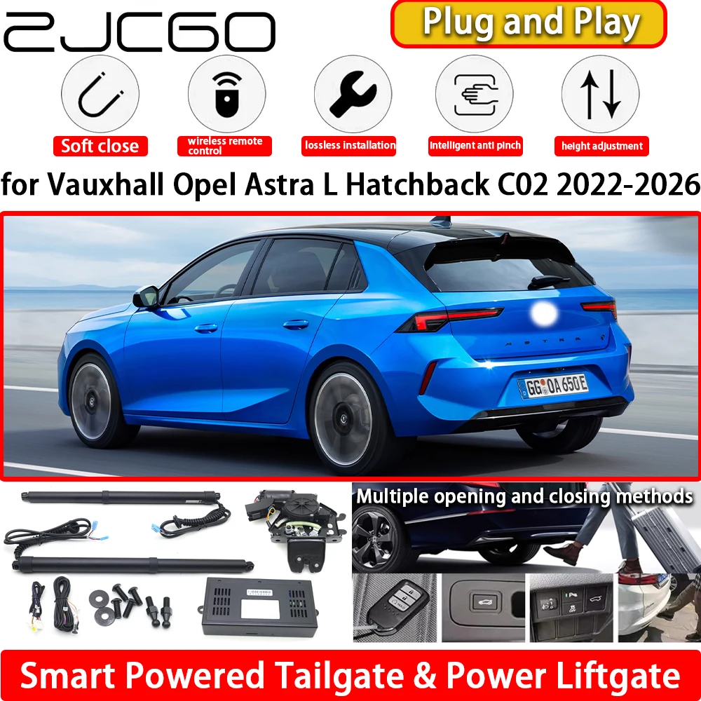 for Vauxhall Opel Astra L Hatchback C02 2022-2026 Automatic Electric Powered Tailgate Power Liftgate Tail Gate Lift Kit System
