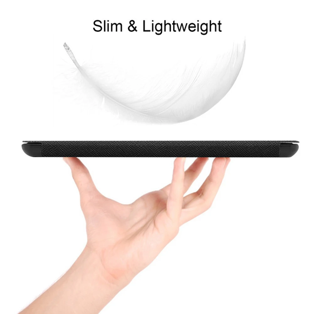 

Чехол для чтения электронных книг, легкий чехол из искусственной кожи, водонепроницаемый складной чехол для Kindle Paperwhite 5 2021