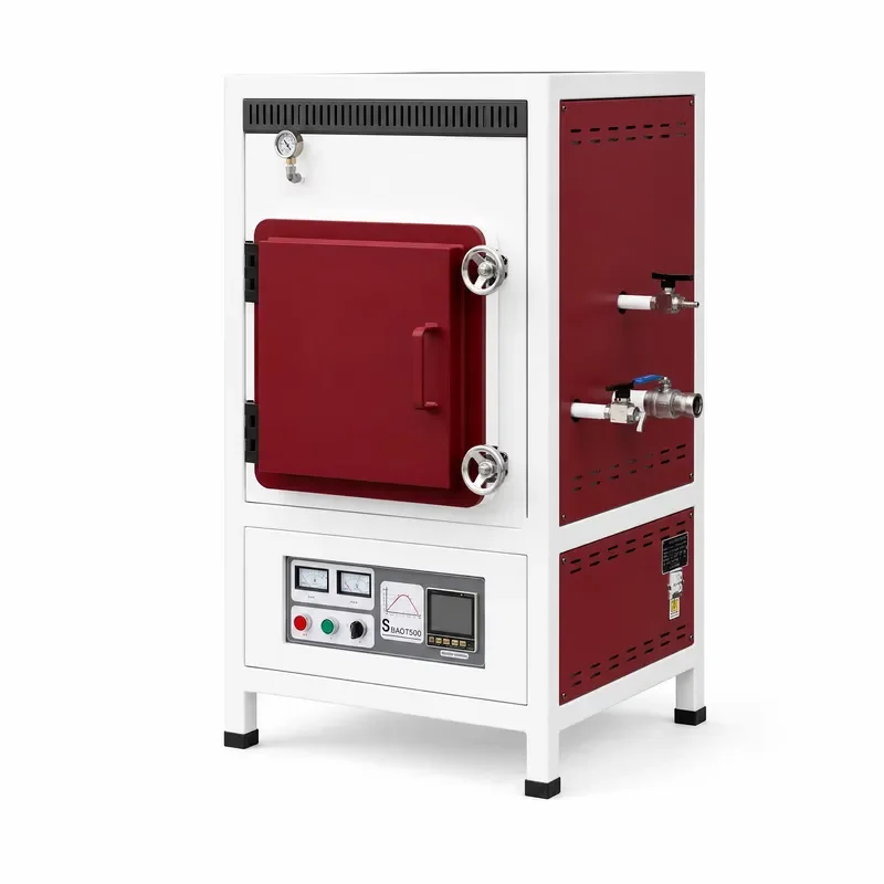 for Laboratory Atmosphere Controlled Muffle Furnace 1200C Gem Heating Sintering Rare Gas Sintering Furnace