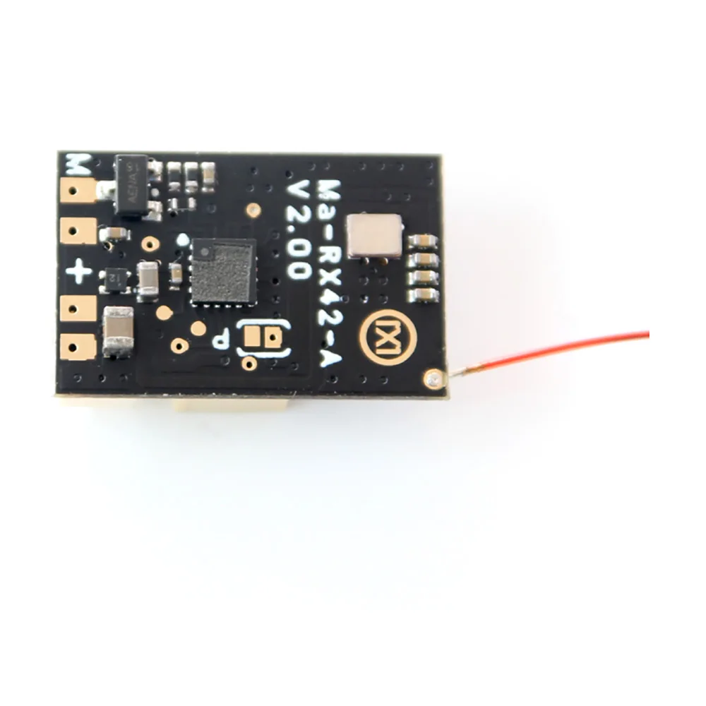 MA-RX42 4CH AFHDS 2A PWM Micro Compatible Receiver Built-in 5A Brushed ESC for Flysky Radio Transmitter RC Airplane