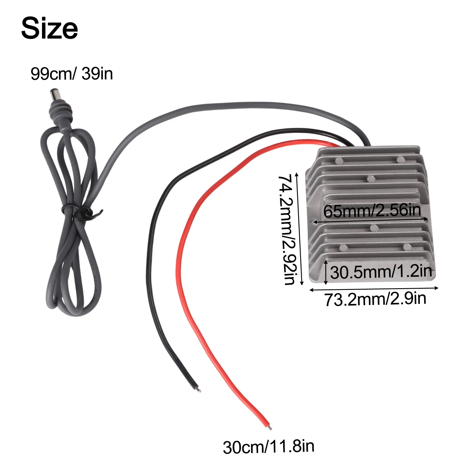 Easily Connects with Your Equipment This DC Step Up Adapter Efficiently Converts Lower Voltages into Stable High Outputs