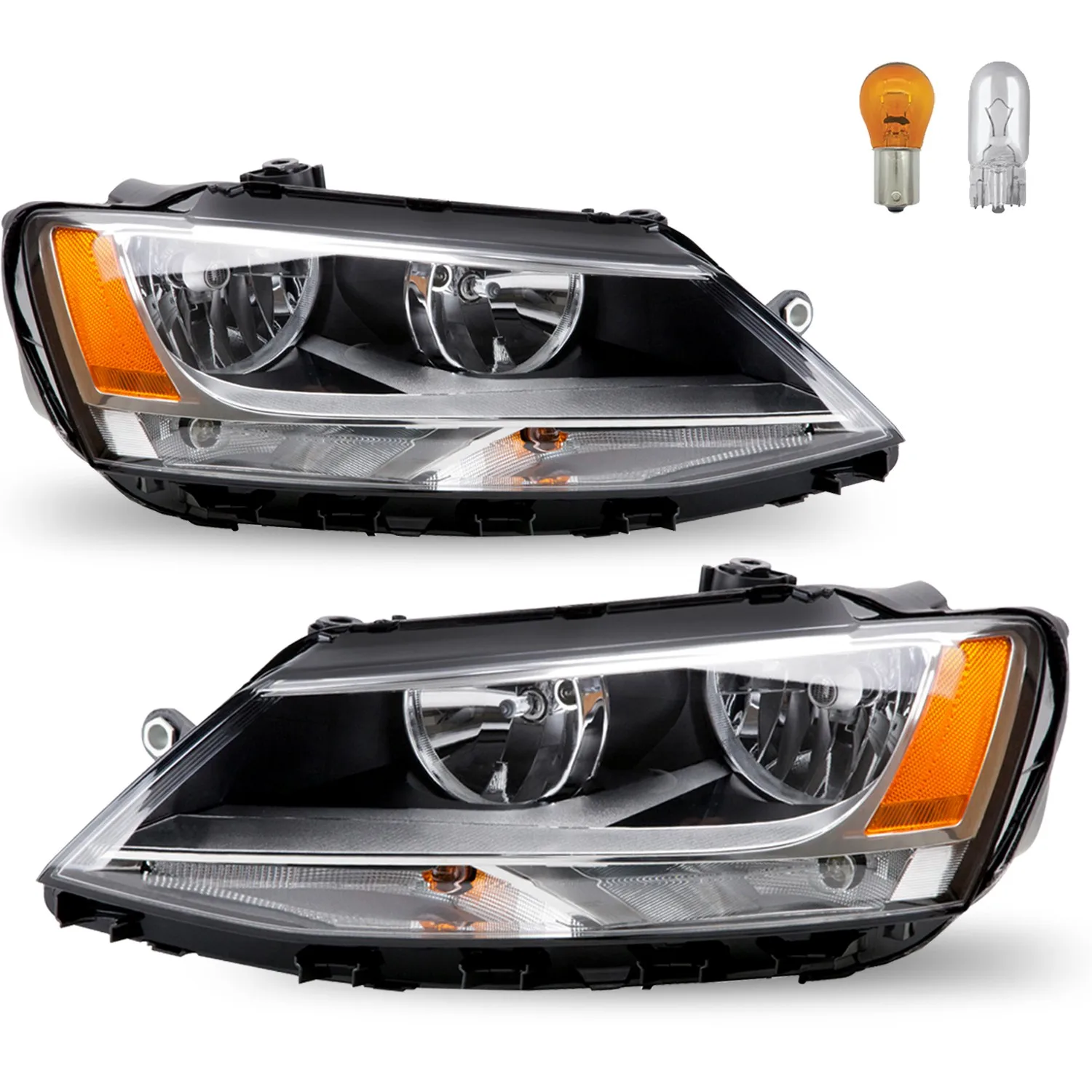 

For 2011-2018 Volkswagen Jetta Headlights Assembly Replacement Front Headlamp