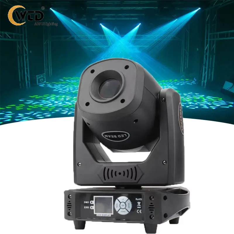 

100w 5 Prism Spot Gobo Dj Disco Moving Head Led Dmx Stage Light Wedding Equipment