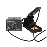 Soldering Repair Rework Station Electric Constant Temperature Double Iron Tongs Foot IC Chips Dual Soldering Pen GORDAK 902