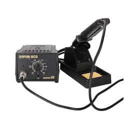 Soldering Repair Rework Station Electric Constant Temperature Double Iron Tongs Foot IC Chips Dual Soldering Pen GORDAK 902
