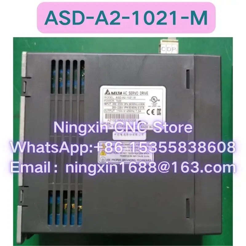 Second-hand ASD-A2-1021-M servo drive Functional test OK Fast delivery