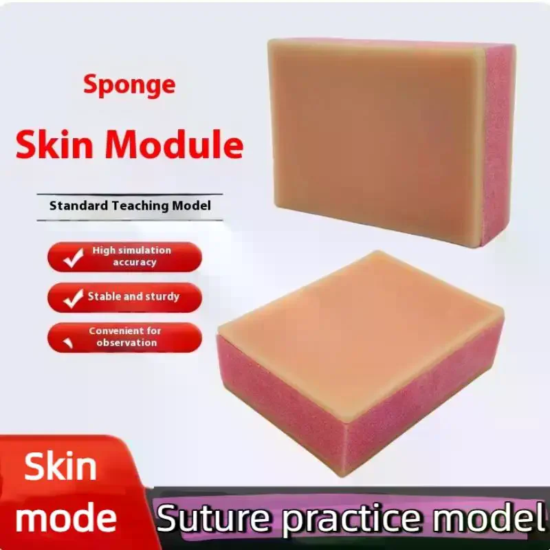 Injection Training Pad Surgical Suture Surgical Puncture Training Silicone Skin Model For Surgery Simulation Injection Practice