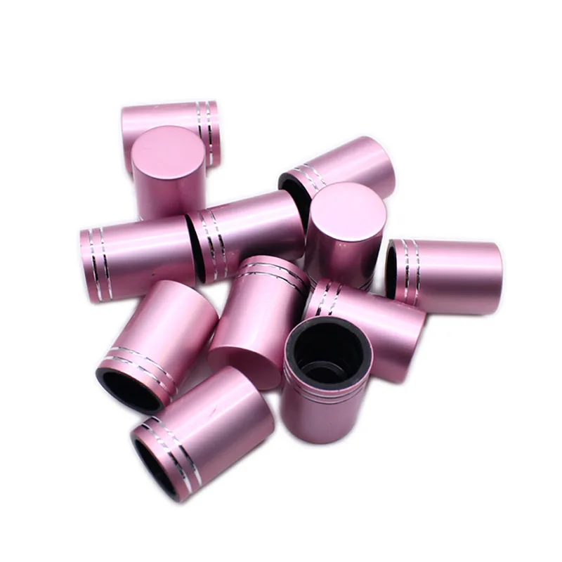 20 PCS Colorful Metal Texture Frosted Cap Wholesale For Eyelash Extensions Glue Packaging Liquid Bottle Container Covers Lid