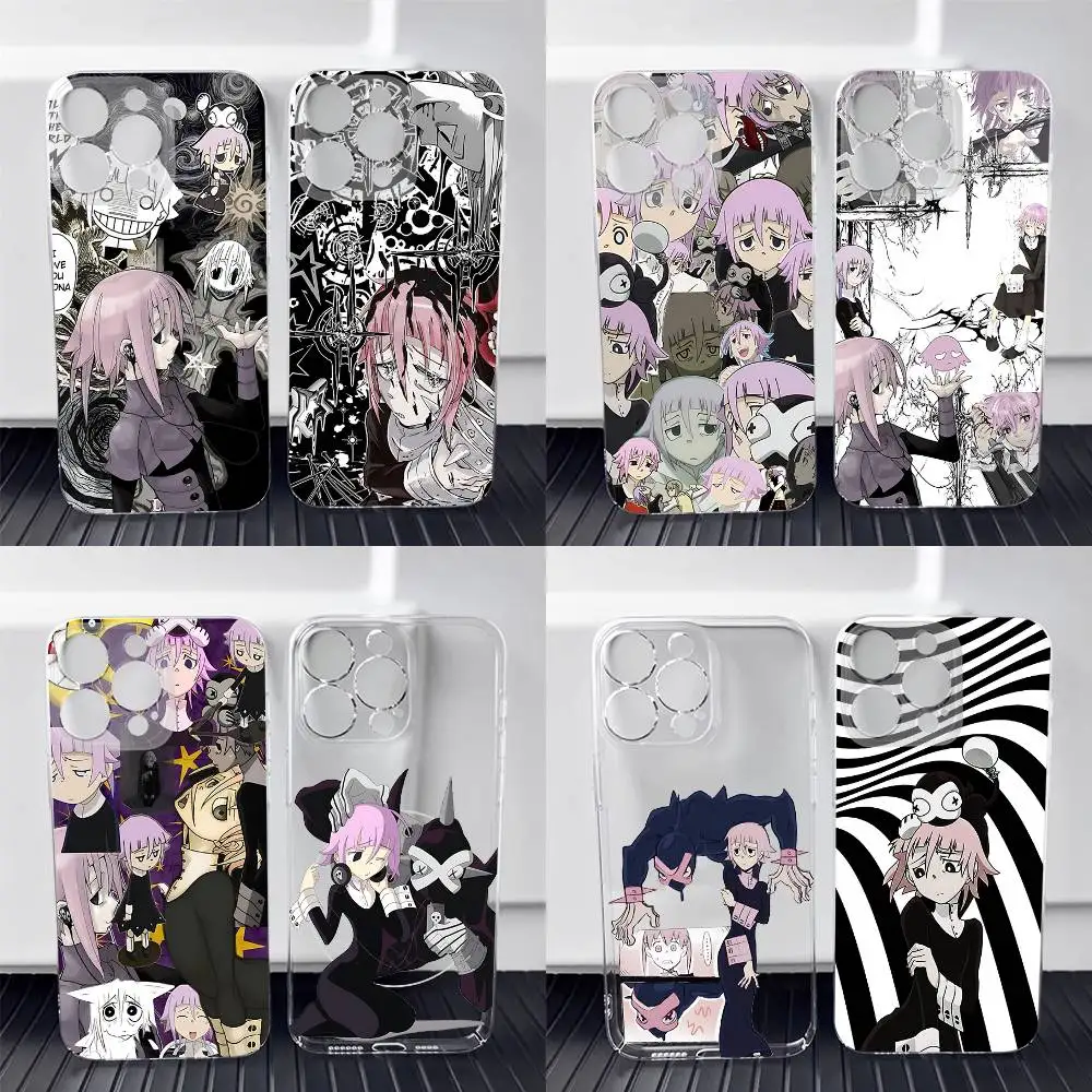 

Crona Soul Eater Phone Case For iPhone 17,16,15,14,13,12,11 Pro,Max,Plus,X,XS,XR,SE4,E Mini Transparent Soft Cover