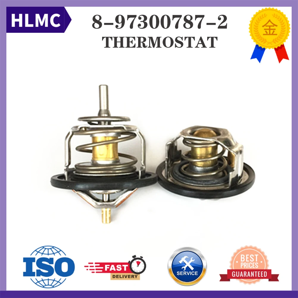 8973007872 8-97300787-2 Machinery Engine Parts 4HK1 Motor Thermostat for Excavator ZX210 ZX170W-3 ZX170W-3-AMS ZX170W-3DARUMA