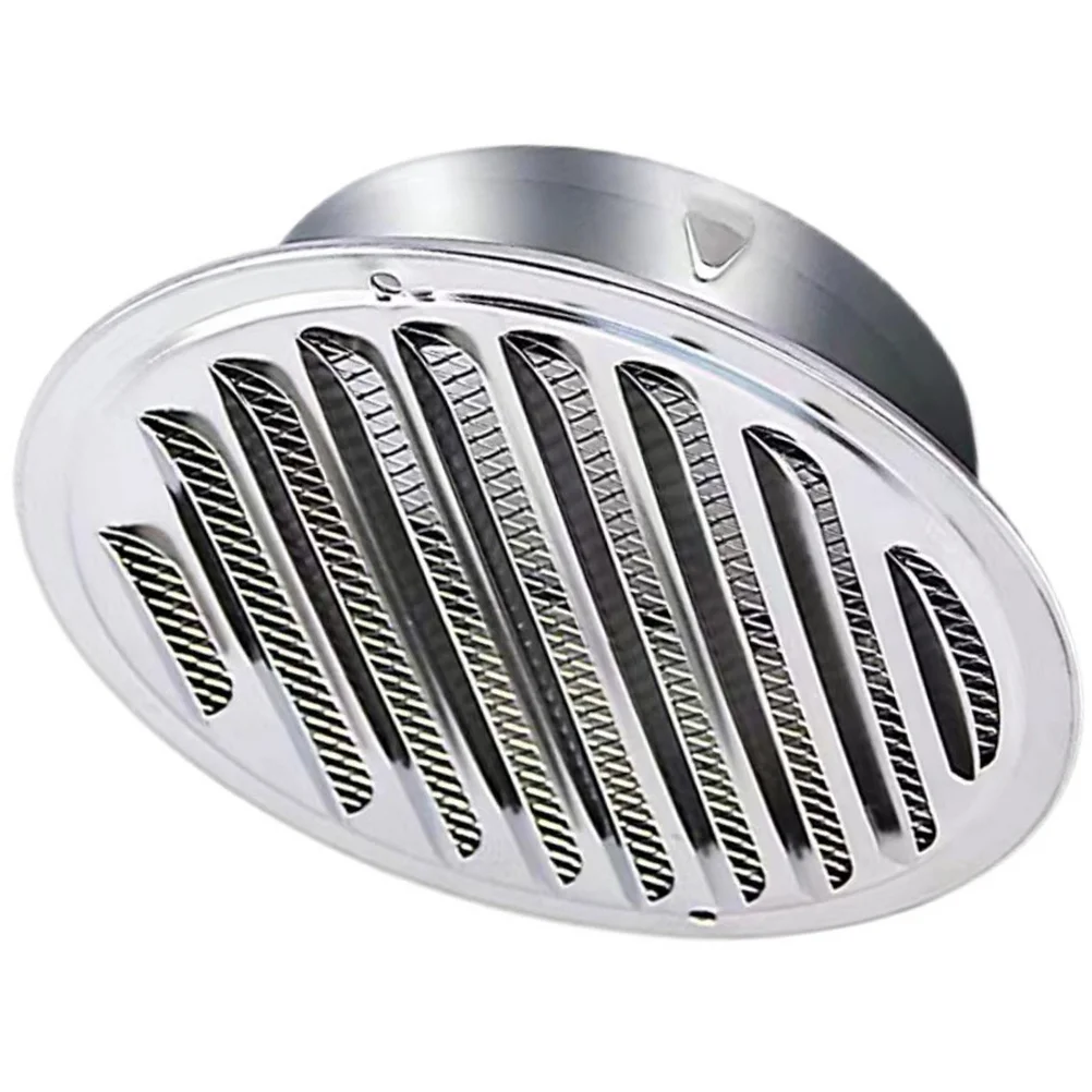 Ceiling Air Covering Wall Vent Protector Exhaust Pipe Chimney Hood Ventilation Rainproof 304 Stainless Steel Cap