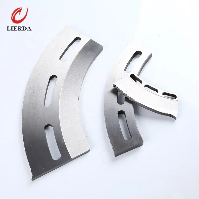 Carton slotting machine blades Slotted tooth blade for cardboard Circular arc cutter