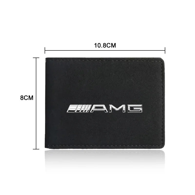 1Pcs Car Driver License Storage Bag Wallet ID Card Protective Sleeve For Mercedes Benz AMG Smart W205 C300 W203 W206 W108 W124