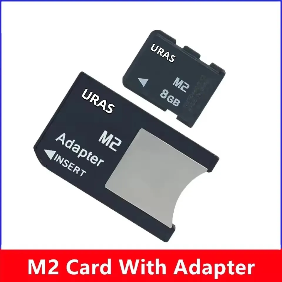Wysokiej jakości karta pamięci M2 1GB 2GB 4GB 8GB pendrive Pro Duo karta pamięci z adapterem MS PRO DUO — zdjęcie produktu 6