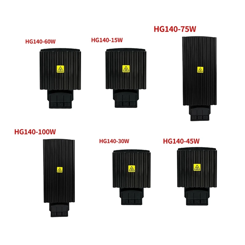 HG140 Riscaldatore in lega di alluminio Ptc Semiconduttore Anti-Condensazione Piccolo armadio a temperatura costante