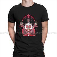 Cult of The Lamb Goat Game TShirt for Men Cool Basic Leisure Sweatshirts T Shirt Novelty Trendy Fluffy
