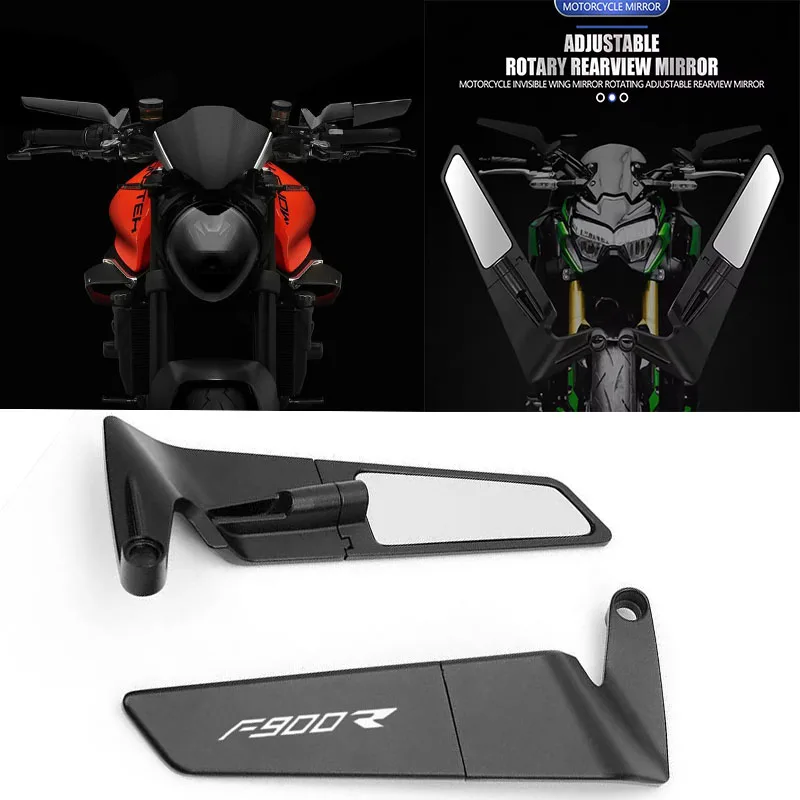

For BMW F900R F900XR F 900 XR F900 R CNC rearview mirror fixed wing Motorcycle