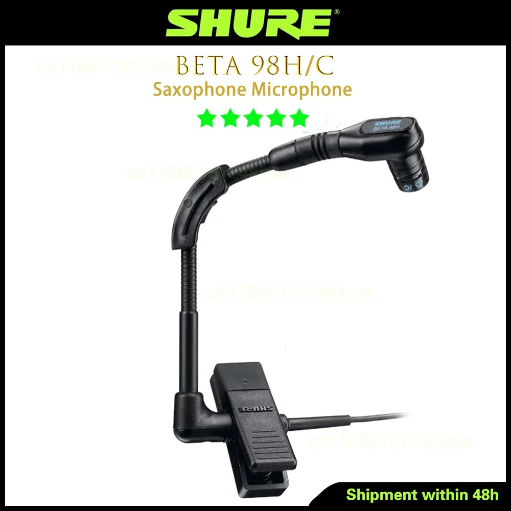 SHURE BETA98H/C Миниатюрный инструментальный конденсаторный микрофон Саксофон/латунный инструментальный специальный микрофон SHURE BETA98H/C Миниатюрный инструментальный конденсаторный микрофон Саксофон/латунный инструментальный специальный микрофон