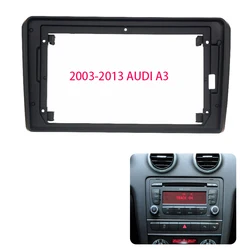 9 Inch Car Radio Frame Kit For AUDI A3 2003-2013 Auto Stereo Center Console Holder Fascia Trim Bezel Faceplate Adapter