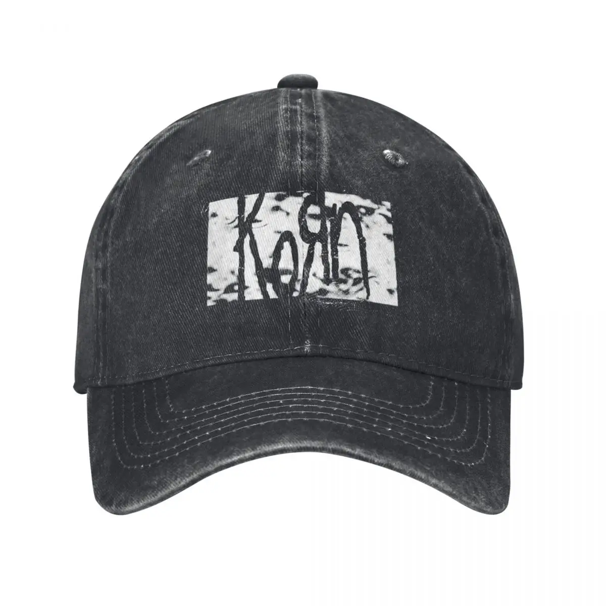 

Korns Gritty Logo Music Baseball Caps Vintage Distressed Washed American Singer Rock Band Headwear Unisex Outdoor Soft Hats Cap