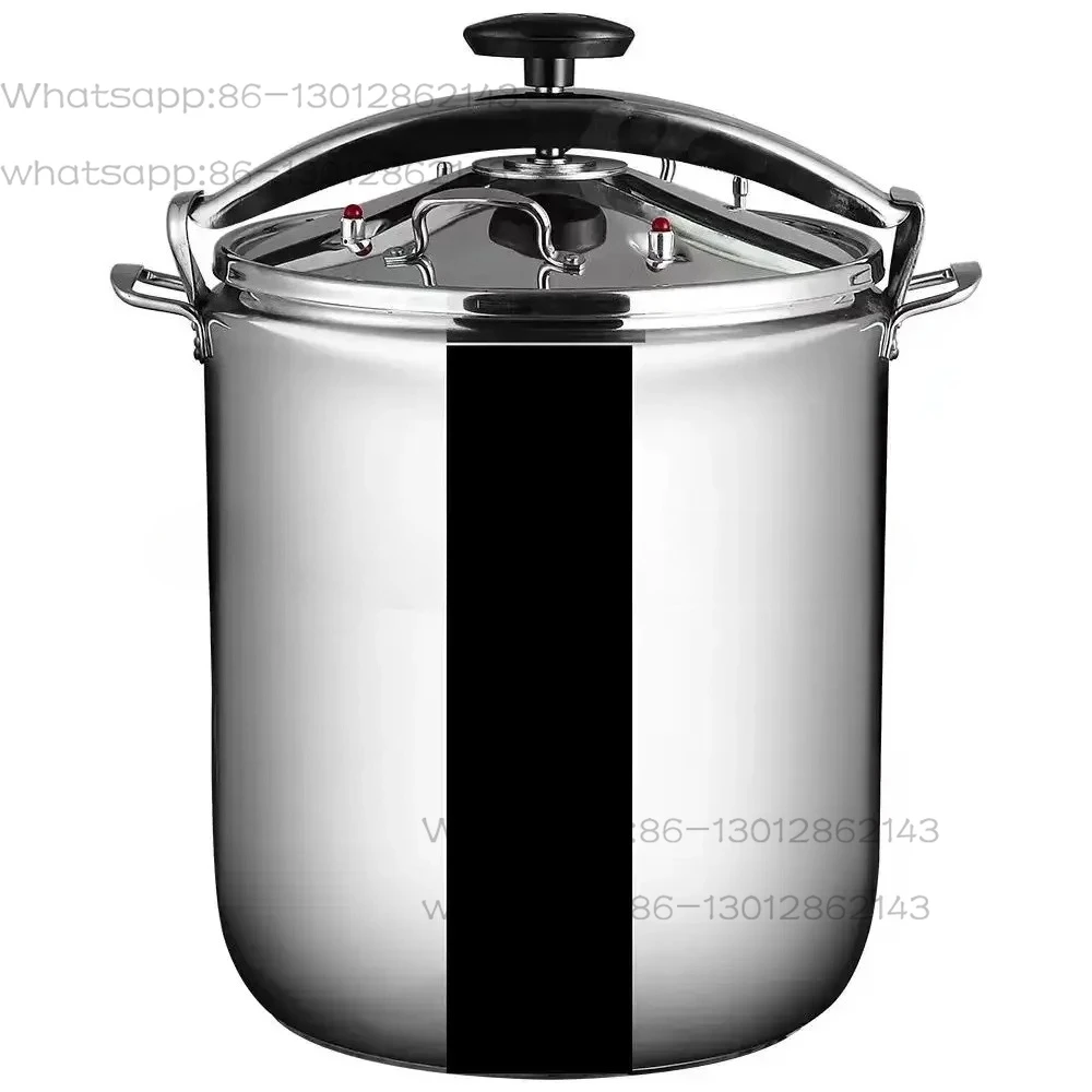 100L/80L/70L/50L/30L large capacity commercial safety explosion-proof stainless steel pot