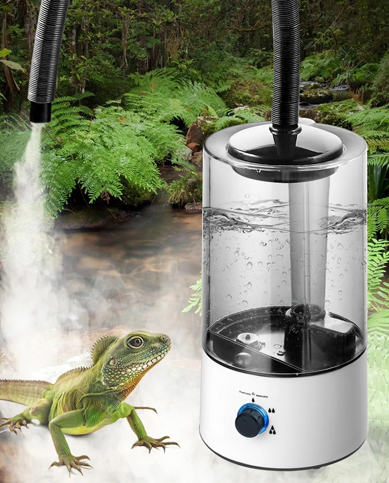 เครื่องพ่นไอน้ำอัลตราโซนิกขนาด - Terrarium Fogger Ultrasonic บทวิจารณ์และราคา