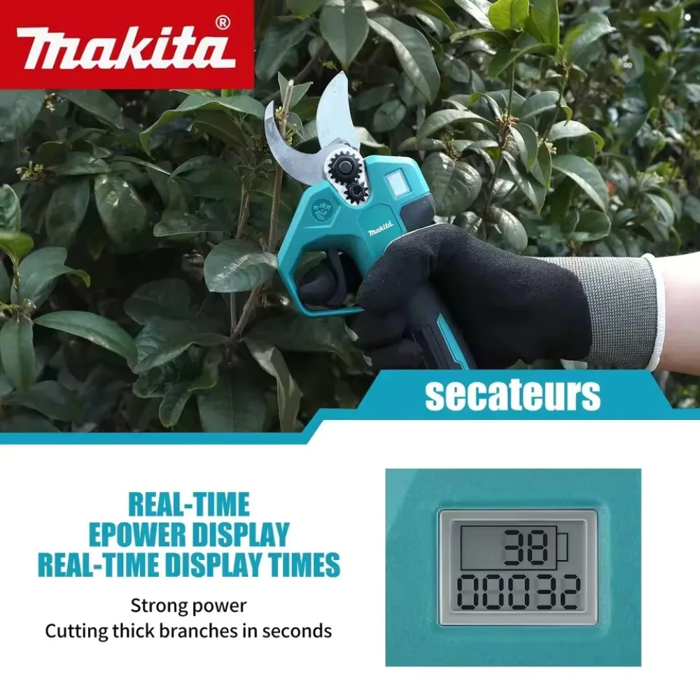 2026-makita-18v-brushless-electric-pruning-shears-cordless-garden-branch-cutter-scissors-for-fruit-trees-drill-tool
