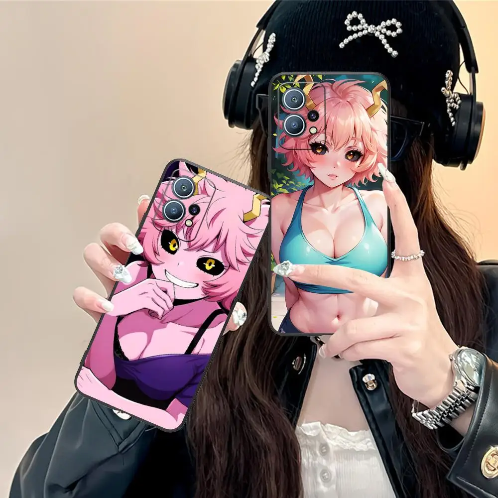 

Чехол для телефона Hero Academia Mina Ashido для Huawei P60 P50 P40 P30 P20 P10 P9 P8 Pro Lite Plus с цветной печатью, защитный роскошный чехол