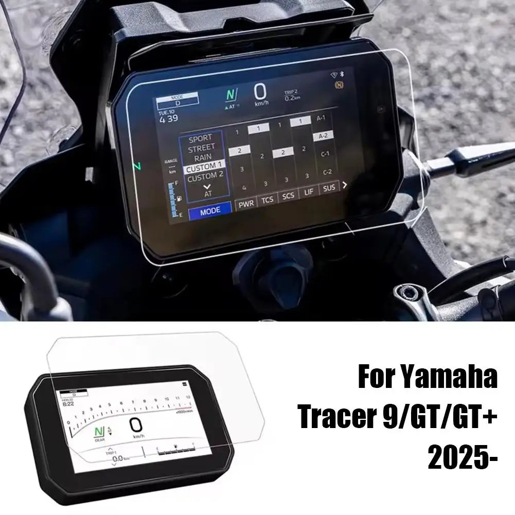 جديد 2025 لـ Tracer 9 /GT فيلم أداة حماية الدراجة النارية لياماها Tracer 9 شاشة عنقودية للخدش لوحة القيادة الوصول Y6O7