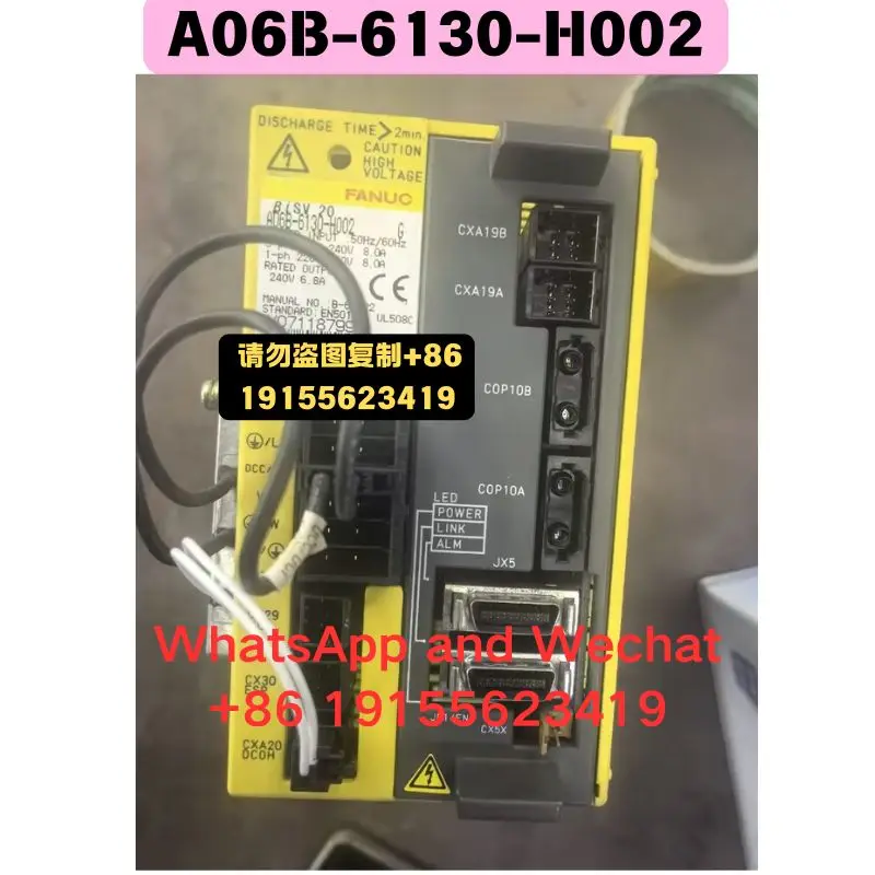 

Used A06B-6130-H002 Driver Functional test OK Quick delivery