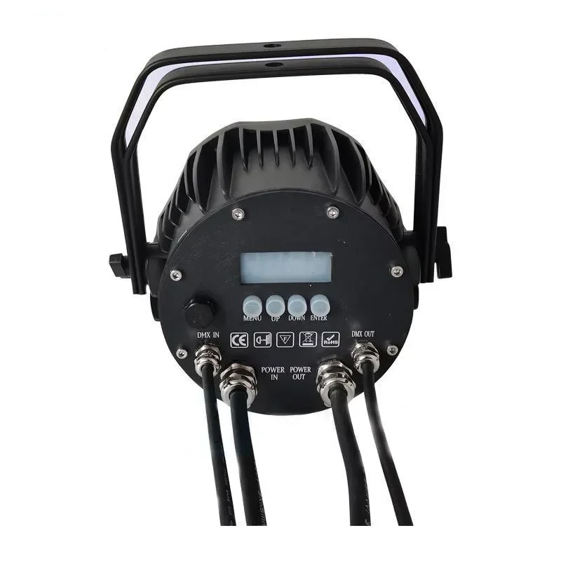 7 full-color outdoor waterproof par lights LED4 in 1 full-color mini wedding restaurant stage bar lighting equipment lights