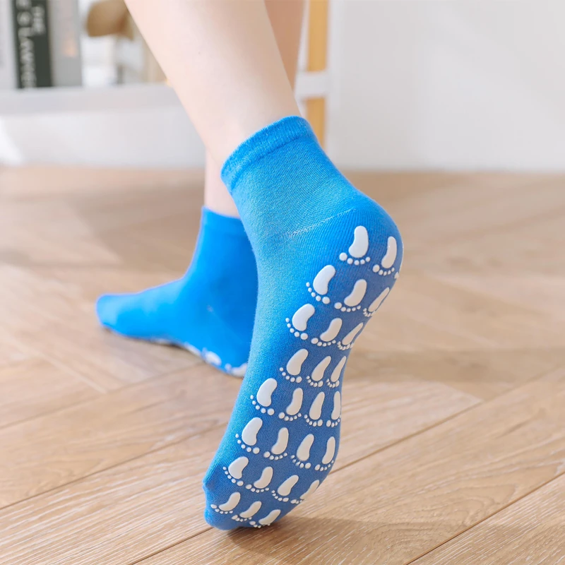 Kids Adults Anti-Slip Socks Cute Little Feet Soft silicone Parent-Child Trampoline Cotton Socks Boys Girls Outside Sports Socks