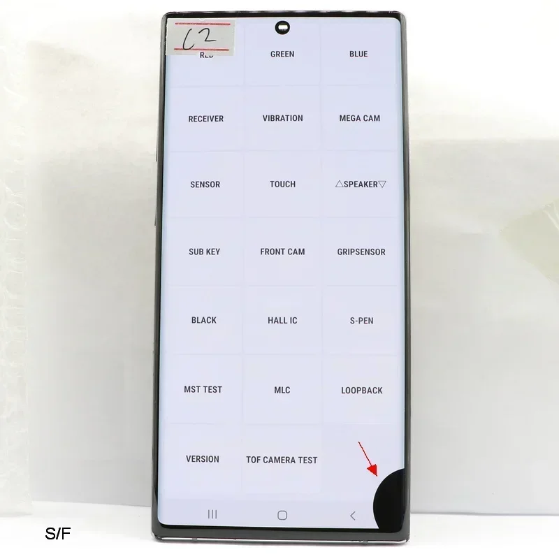 Super AMOLED Note 10 Plus Display For Samsung Galaxy Note 10+ N975 N975F N975U Lcd Touch Screen Digitizer Replacement