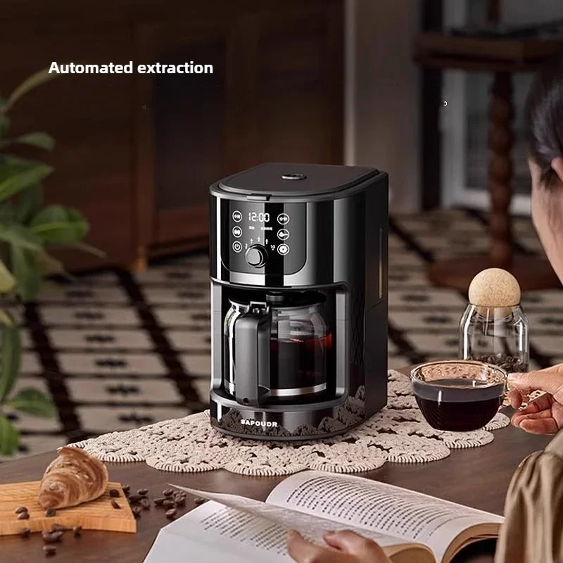 Fully Automatic Household American Coffee Machine Fully Automatic Grinder Coffee Machine  Coffee Beans and Powder Dual Purpose