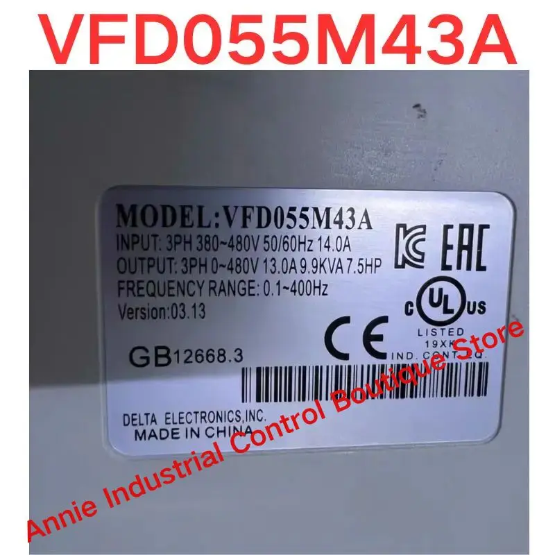 Variable frequency VFD055M43A 5.5KW three-phase 380V