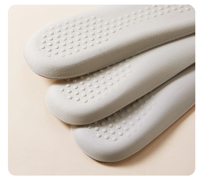 Latex Insole for Feet Leather Shoe Sole Inserts Soft Cowhide Sports Shock Absorbing Plantar Fasciitis Template Insoles for Shoes