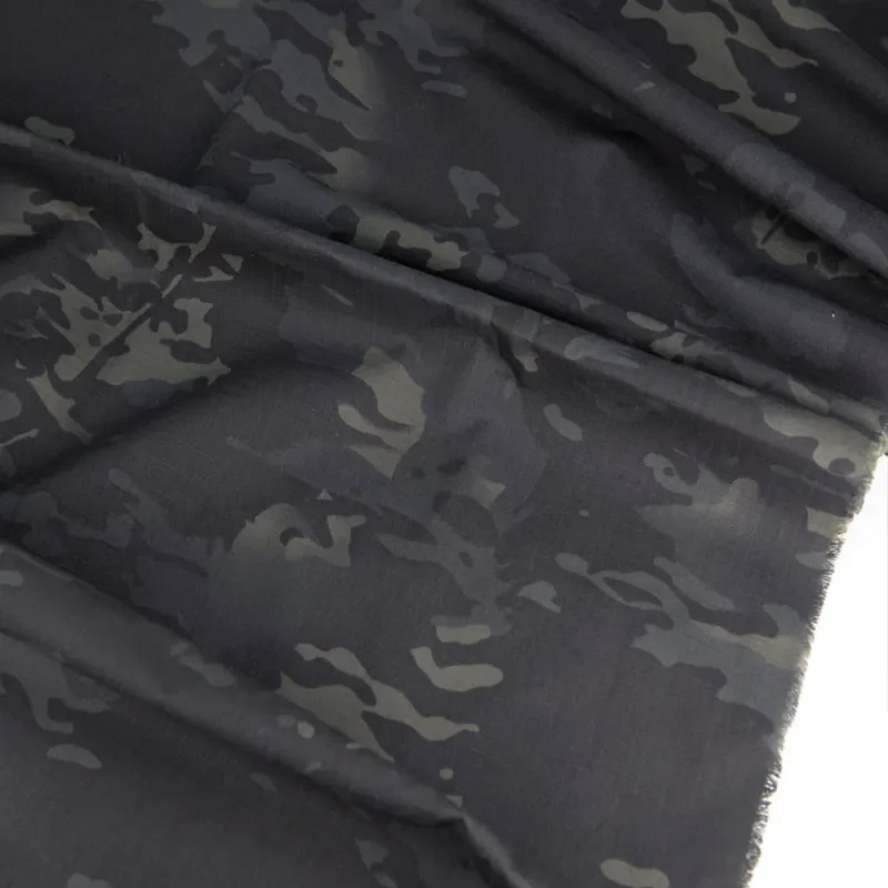 

1.5m Width Multicam Black Camouflage Fabric TC Plaids MCBK Cloth Quick Dry Breathable for DIY Suits Tactical Clothes Sewing