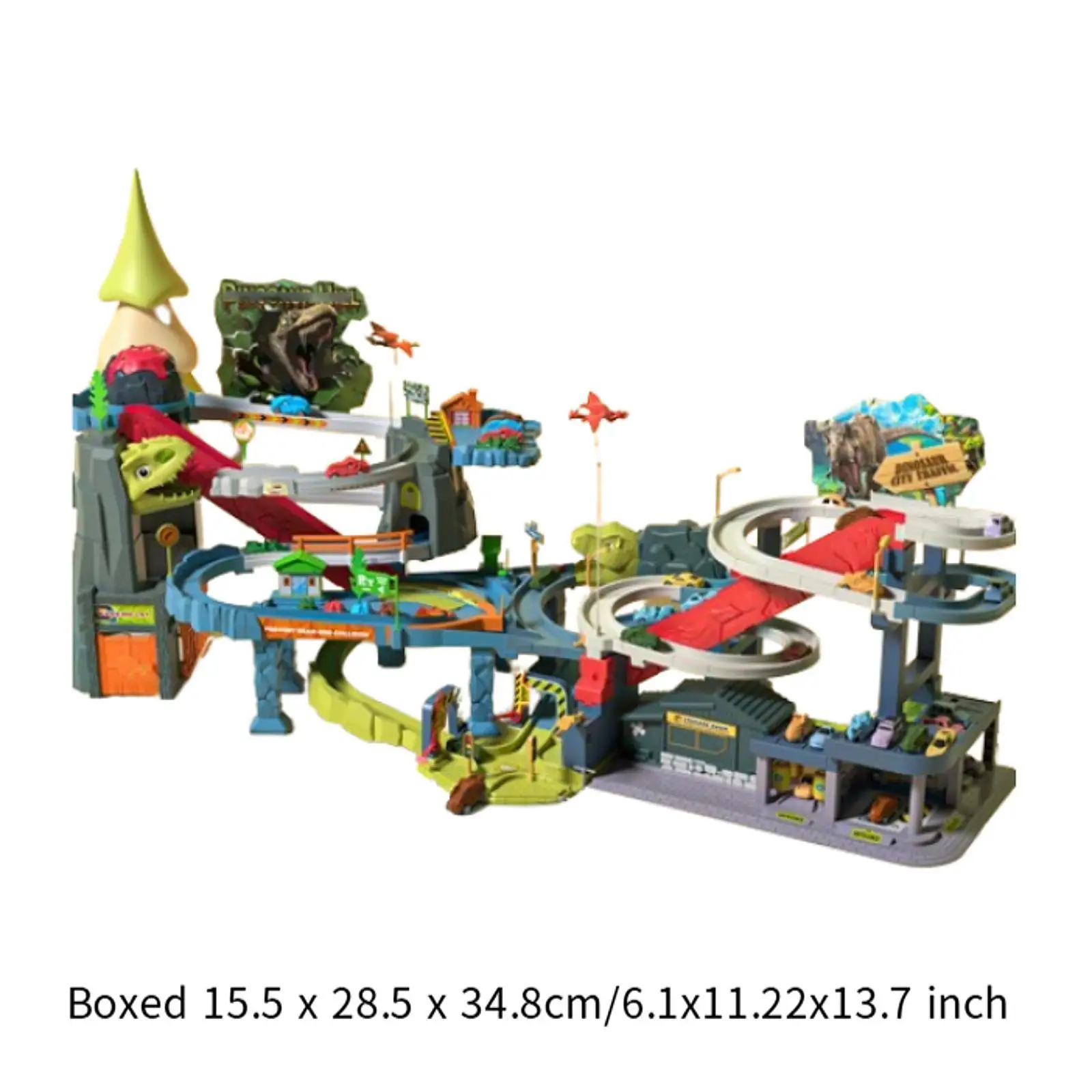 Jouets de motricité fine pour enfants, jouets Montessori, piste de course de dinosaures, enfants d'âge alth, tout-petits, maternelle, cadeau d'anniversaire