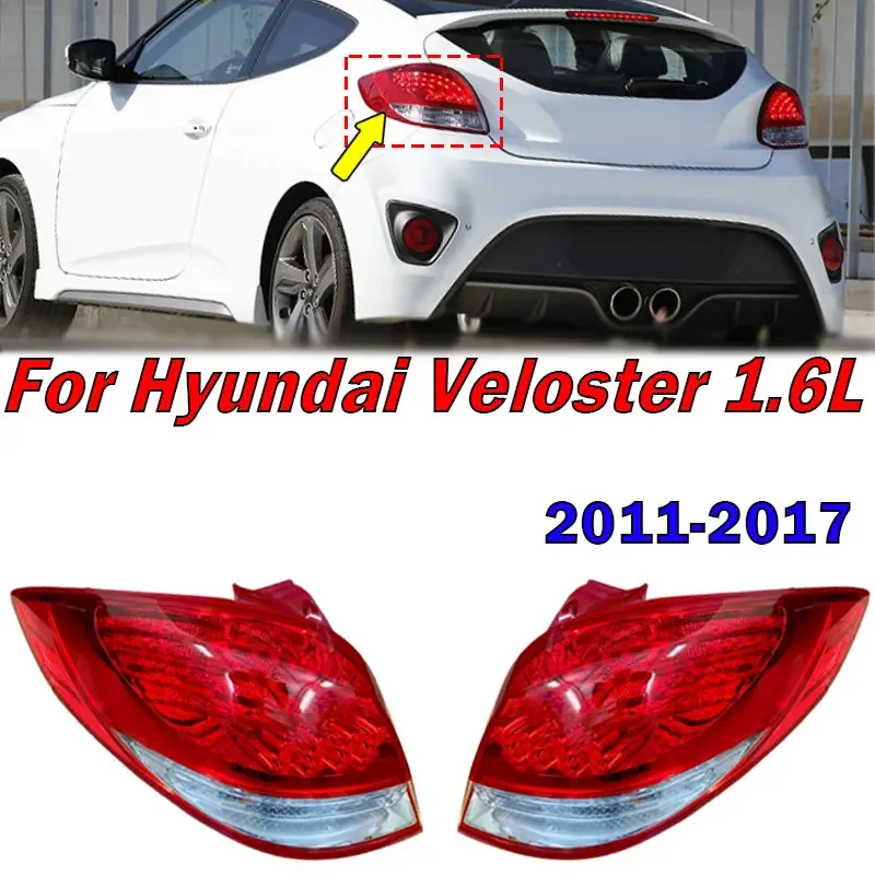 Car Rear LED Tail Light Signal Lamp Taillight Assembly For Hyundai Veloster 1.6L 2011-2017 Car Accessories 924012V110 924022V110