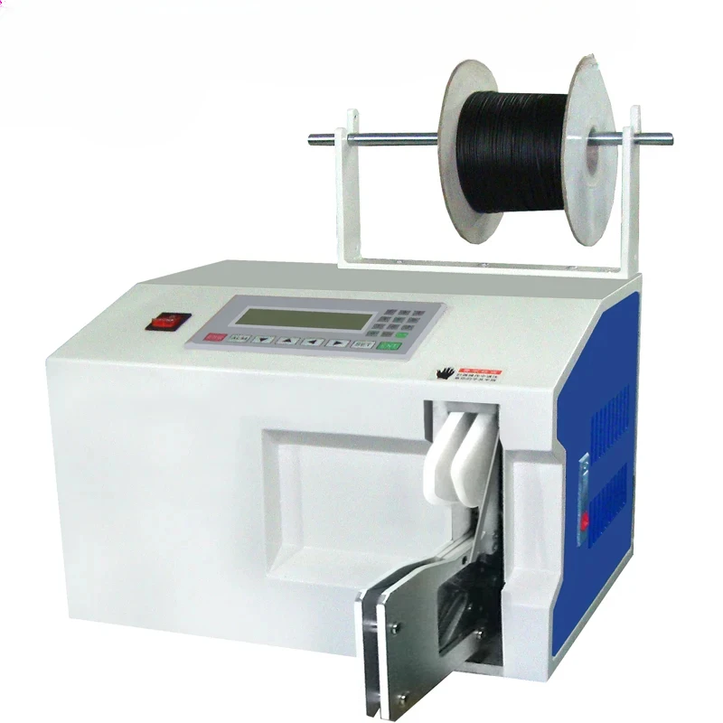 

【bets】1PC T15-40 Wire Strapping Machine 220V Cable Coil Binding Machine Stainless Steel Hose Packaging Machine