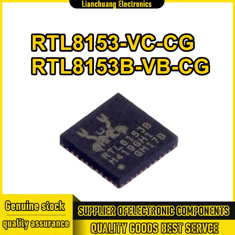 

5PCS RTL8153-VC-CG RTL8153B-VB-CG RTL8153 QFN IC MCU Chip New Original in stock