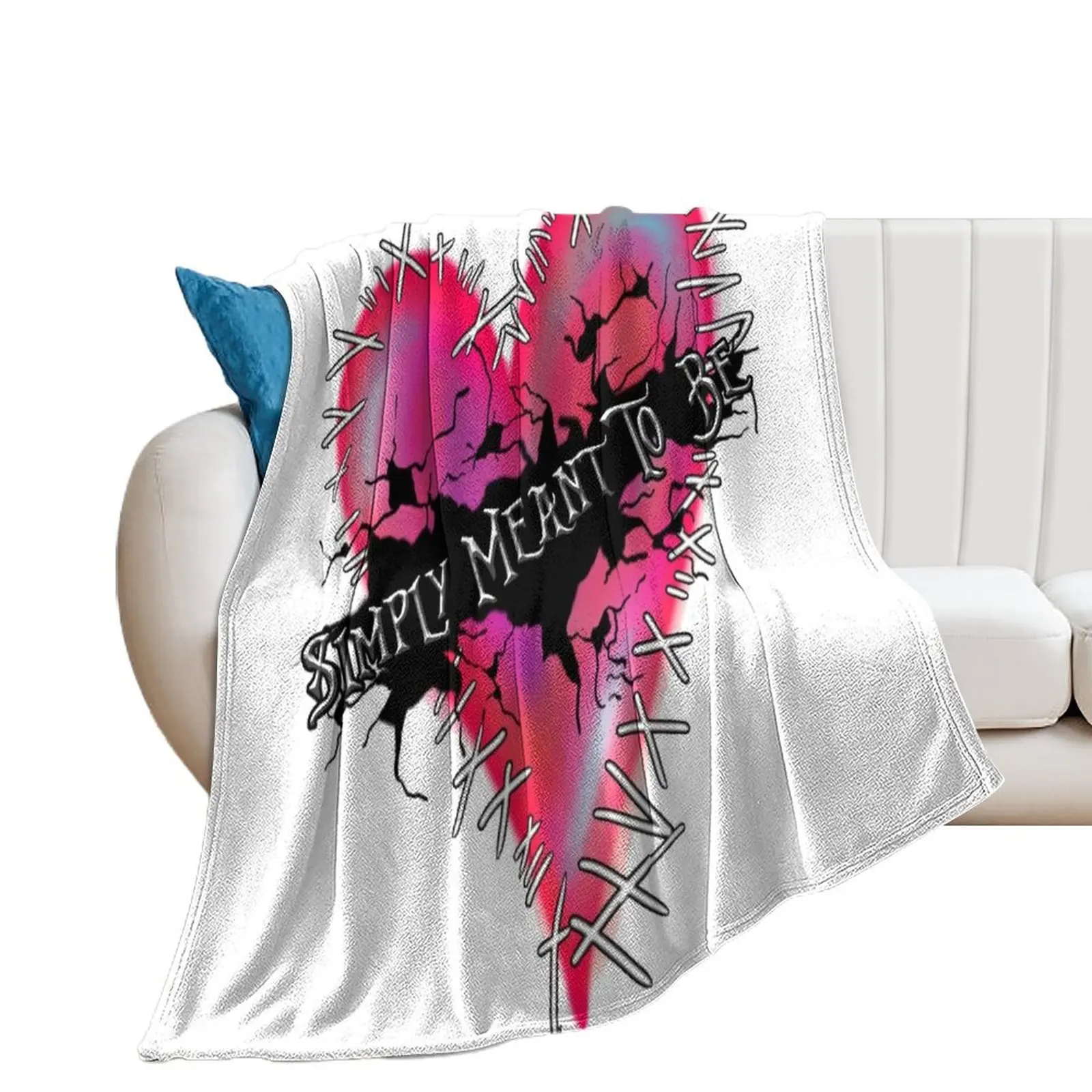 Simply Meant to Be Throw Blanket Decorative Sofa Thin Blankets