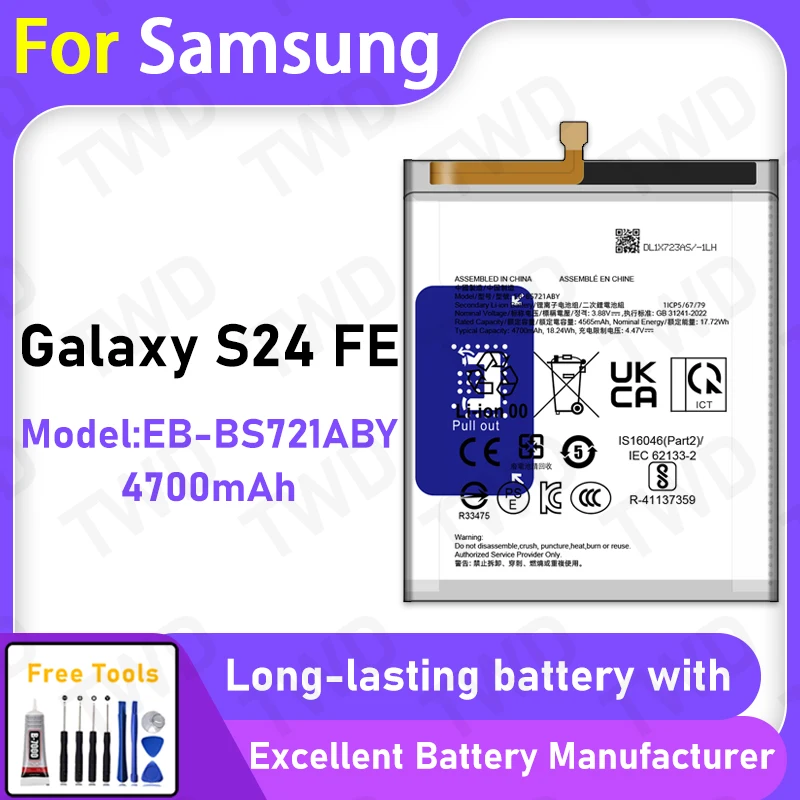 100% New 4700Mah EB…