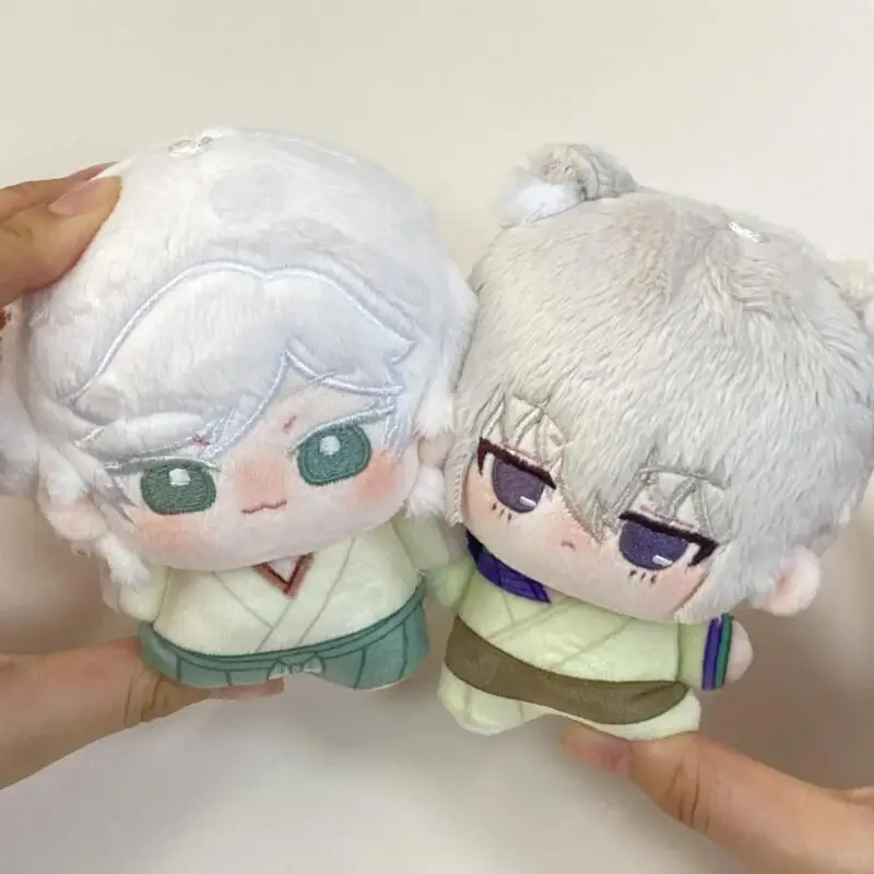 Japanese Anime TOMOE Embroidery Eye Q Version Standing Posture Soft Plush Doll Luggage Zipper Decoration Couple's Birthday Gifts