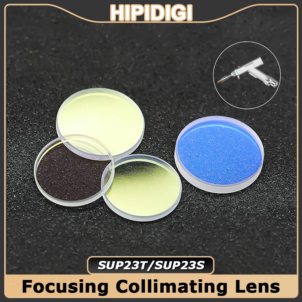 

Fiber Laser Focusing & Collimating Lens D16 x 5 F60 D20 x 4.5 F150 F200 F400 F800 for SUP23T SUP23S Handheld Laser Welding Head