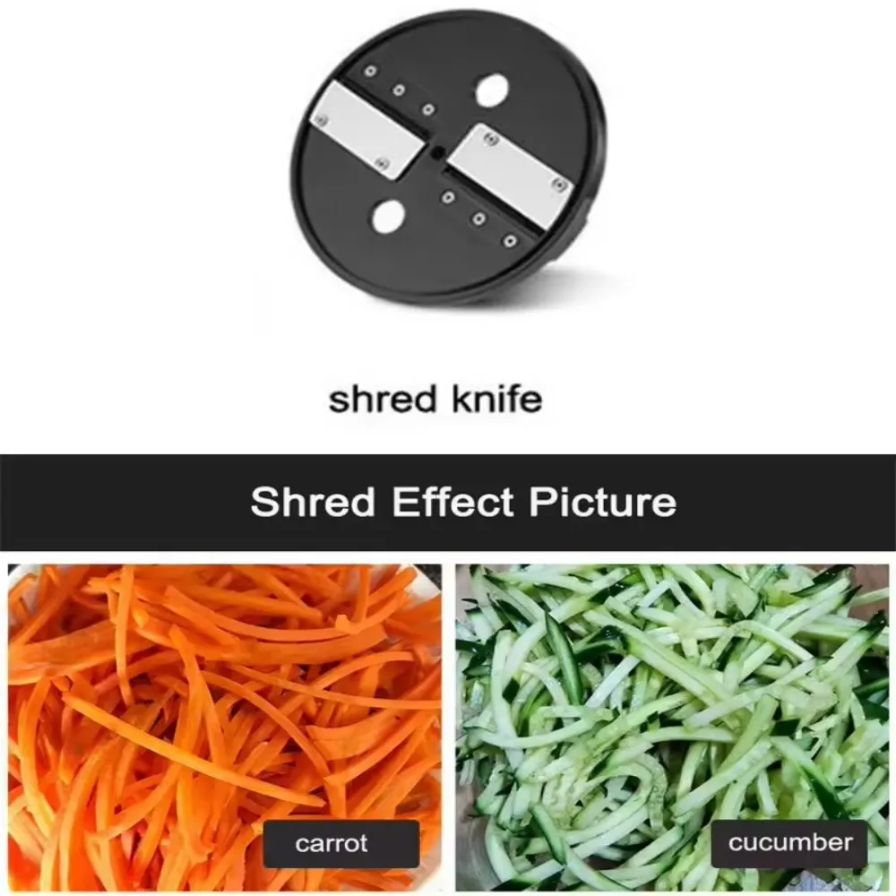 Food Processor Multi-functional Vegetable Slicer Shredder - Carrot Potato Onion Dicer, Cube Cutting Machine