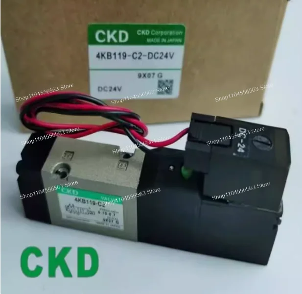 

CKD 4KB119-00-L-DC24V Solenoid Valve