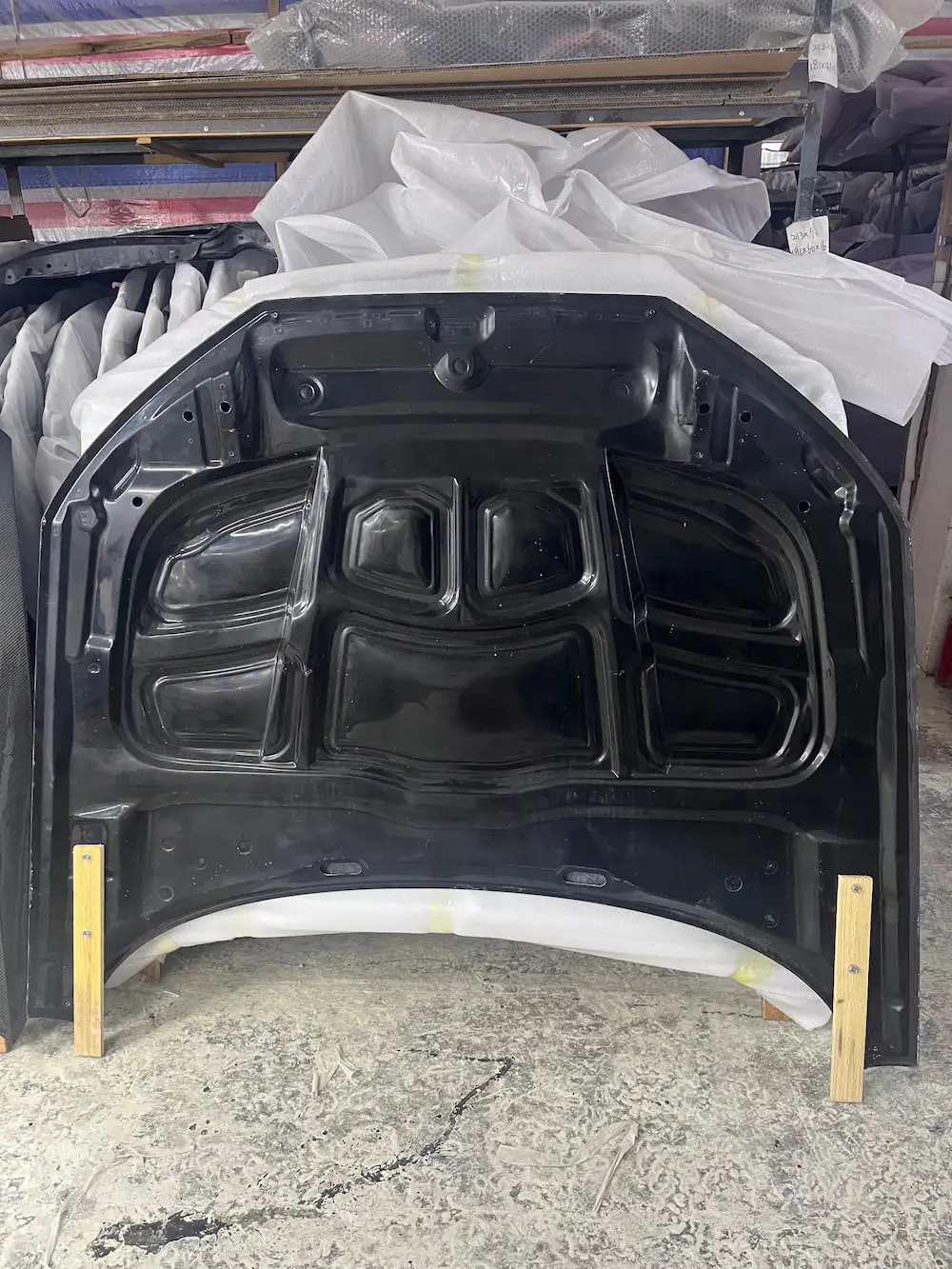 A5 S5 B9.5 High Quality Carbon Fiber Engine Hood Bonnet Engine Cover for  A5 Sline S5 RS5 8W6 Lci
